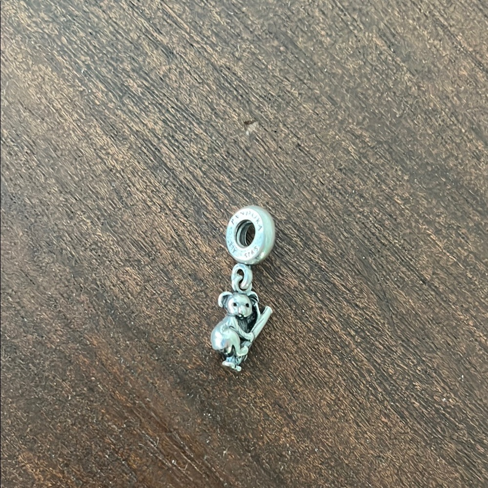 Silver Koala Charm